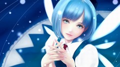 Video games ice blue