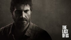 video games Joel the last of us monochrome video game man beards