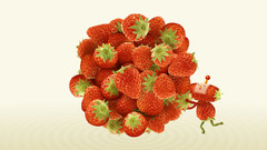 Video games Katamari strawberries