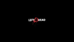 video games left 4 dead dark Minimalism black PC gaming