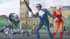 Video games London artwork