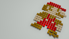 Video games Mario cubes