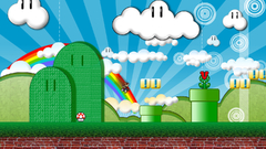 Video games Mario Super