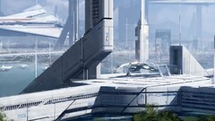 video games mass effect science fiction PC gaming video game art