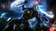 video games mech Section 8 : Prejudice digital art knife planet