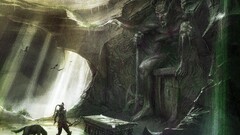 video games Mehrunes Dagon the elder scrolls v skyrim