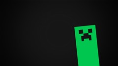Video games minimalistic creeper