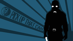 Video games minimalistic text