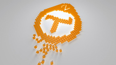 Video games orange half-life