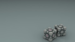 Video games Portal minimalistic