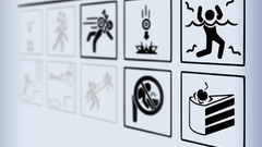Video games Portal signs