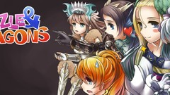 Video games puzzle and dragon