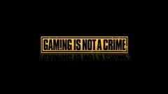 video games reflection Typography black background sign Gamer
