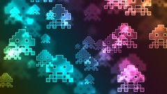Video games Space Invaders retro games