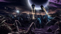 Video games starcraft ii wings of liberty fantasy art