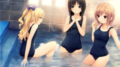 Video games swimsuits Cure
