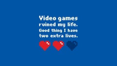 Video games text