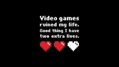 Video games text funny