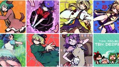 Video games touhou anime