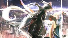 Video games touhou cityscapes