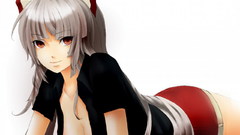 Video games touhou cleavage