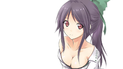 Video games touhou cleavage