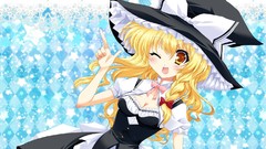 Video games touhou cleavage