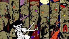 Video games touhou eyes