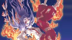 Video games touhou fire