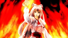 Video Games touhou fire