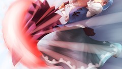 Video games touhou heterochromia