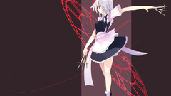 Video games touhou maids