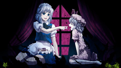 Video games touhou maids