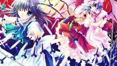 Video Games touhou maids