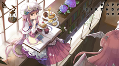 Video games touhou meganekko