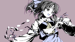 Video games touhou miko