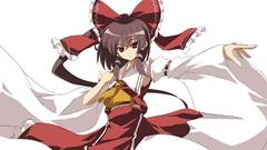 Video games touhou miko