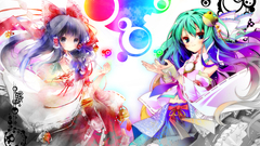 Video games touhou miko