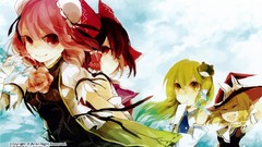 Video games touhou miko