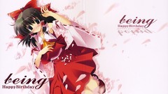 Video games touhou miko