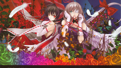 Video games touhou miko