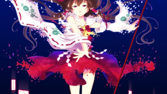 Video games touhou miko