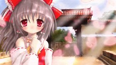Video games touhou miko