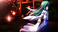 Video games touhou miko