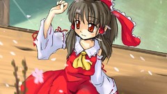 Video games touhou miko