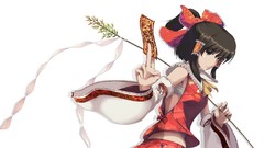 Video games touhou miko