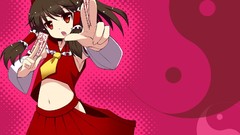 Video games touhou miko