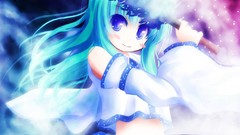 Video games touhou miko