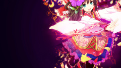 Video games touhou multicolor