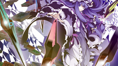 Video games touhou purple